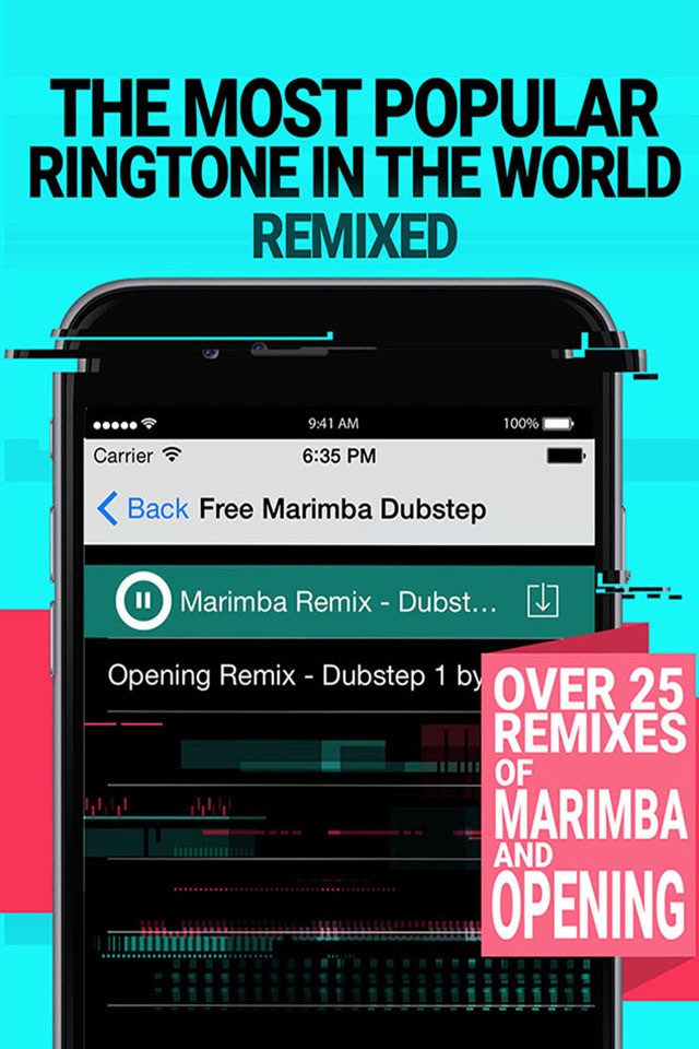 Marimba Remixed Ringtones for iPhone screenshot 2