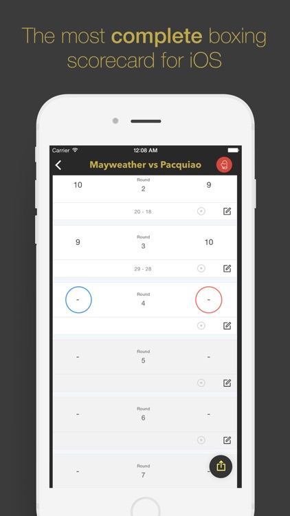 JudgePad (Boxing scorecard)