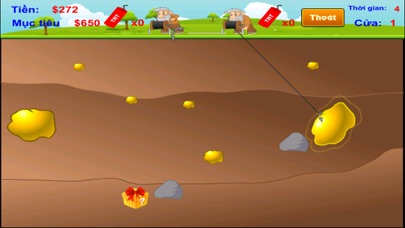 Đào vàng đôi - Gold Miner 2 Player Screenshot