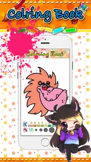 animal cartoon coloring book for kids 4 iphone screenshot 4
