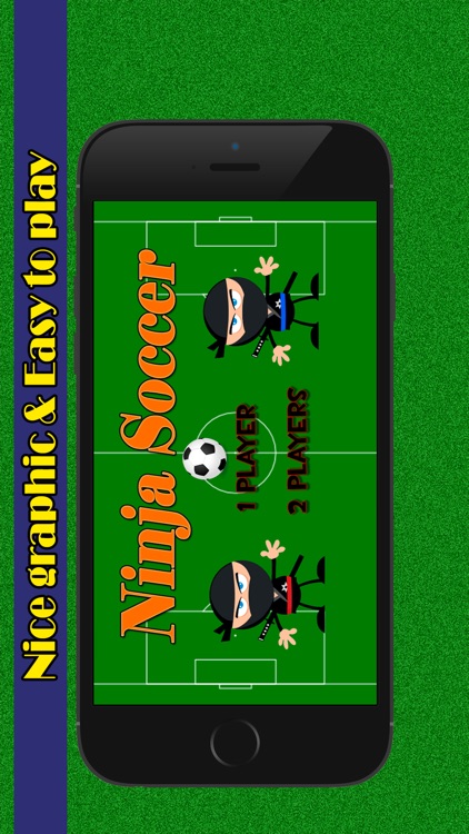 Ninja Touch Soccer - Free Sport Games for Kids kick for Goal