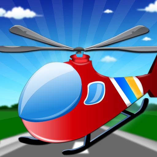 Helicopter Flight Sim - Fun playing with Chopper in this Copter Flying Simulator Game Icon