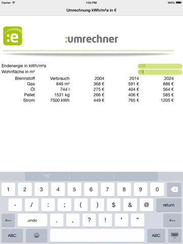 Screenshot #6 pour Energie- und Sanierungsrechner