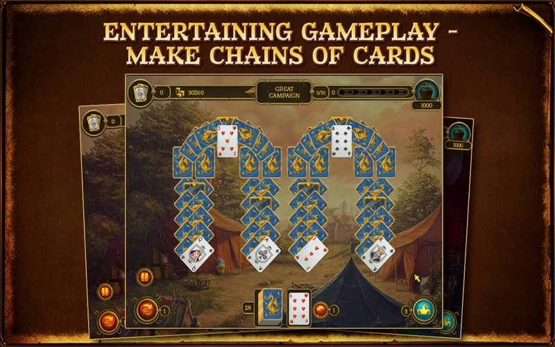 Screenshot #2 pour Knight Solitaire 2 Free