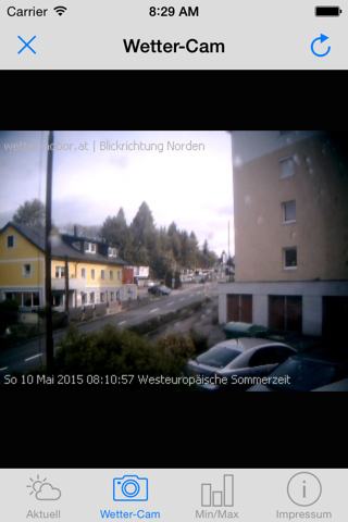 wetter-hobor.at screenshot 2