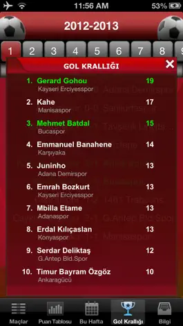 Game screenshot 1. Lig Futbol apk