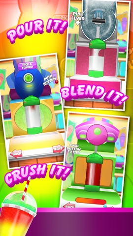 Slushie冷凍食品アイスキャンディソーダデザートドリンクメーカーゲームのおすすめ画像2