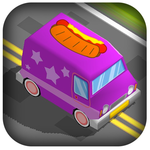 3D Zig Zag Truck  Cars - Drive Toy Race to Deliver Food in Speed Traffic Racer icon