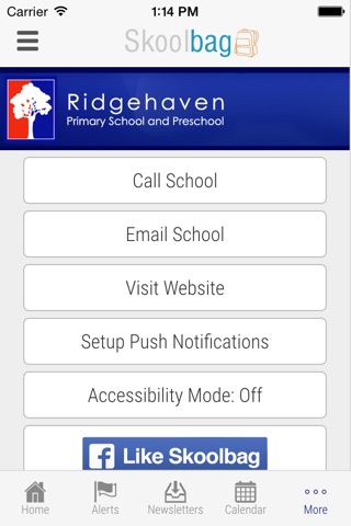 Ridgehaven Primary School and Preschool - Skoolbag screenshot 4