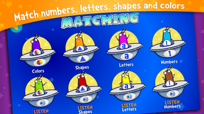 Alien Buddies – Preschool Learning Activities Screenshot 2