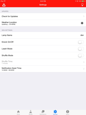 ION Remote iPad screenshot