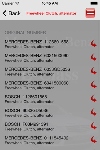 Запчасти Mercedes-Benz E-class screenshot 4