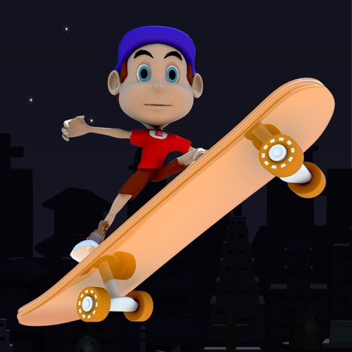 A1 Skater Boarding Race Madness Pro - crazy downhill racing game Icon