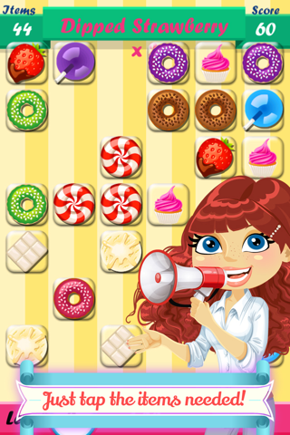 Sugar Pasty Charms! Yummy Sweetest Dessert Match 3 screenshot 2