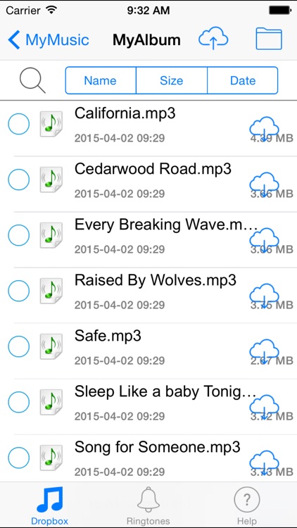 Box MP3 - Music Manager & Ringtone.s Maker from Cloud Drives