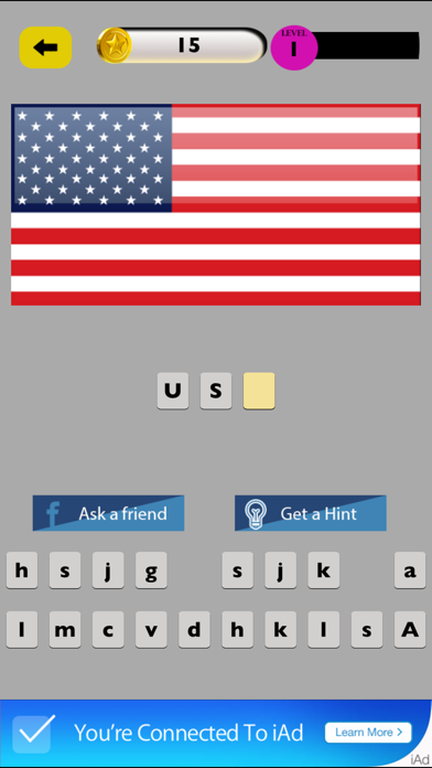 Screenshot #2 pour Flag Quiz - Guess the flags from around the world, Quiz, Trivia