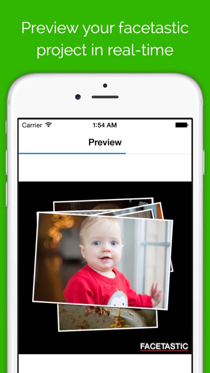 Facetastic - slideshow maker to create time-lapse movies by keeping face photos aligned during transitions screenshot-3