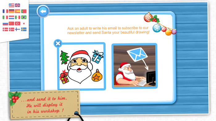 Santas home - Join Santa Claus at his house and help him get ready for Christmas.