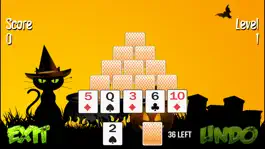 Game screenshot Pyramid Solitaire Halloween hack