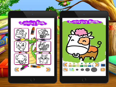 Screenshot #5 pour Cartoon art page de coloriage jeu pour enfant-chiens,chats,bébés,dragons,voitures,mandalas,animaux,avions,Nature,gens,voitures,dinosaures,fées,contes,hiver,été