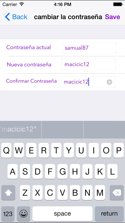 Contraseña Segura. screenshot-3