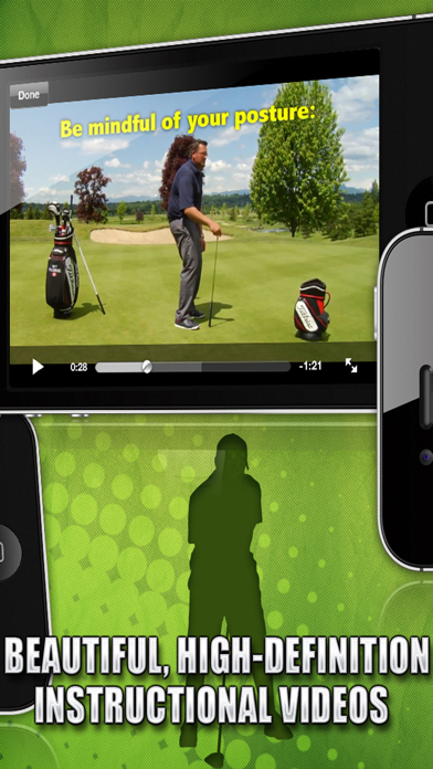 Golf Swing Coach HD FREE - Tips to improve putting, drive, tee-off, timeのおすすめ画像4