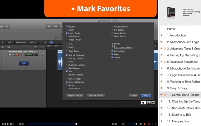 VO Recording And Editing Course For Logic Pro(圖4)-速報App