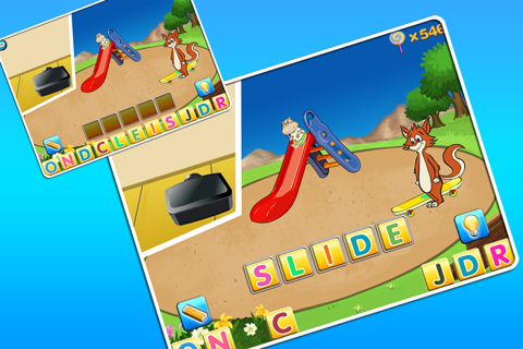 3 Animations 1 Word- Word games for Kids, Teachers & Parents!! screenshot 2