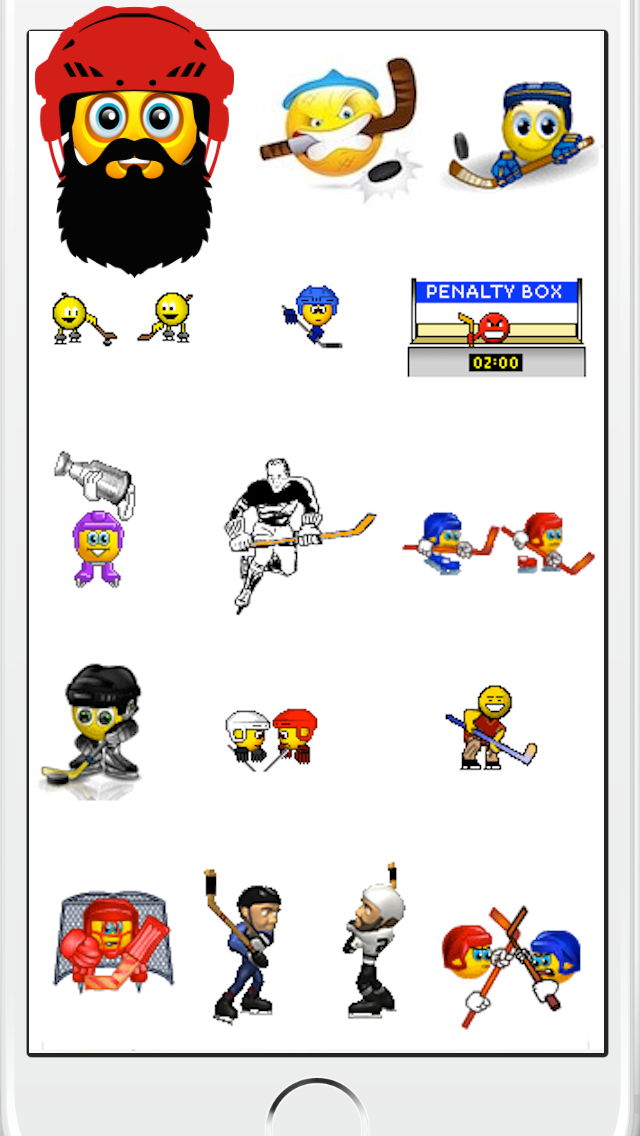 Hockey Emojis Screenshot