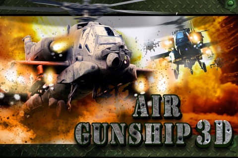 空気ガンシップ3D - ストライクヘリコプター騎兵バトルシミュレータ（フリーゲーム）。のおすすめ画像1