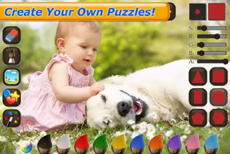 Cute Pets - Real Dogs and Cats Picture Puzzle Games for kids