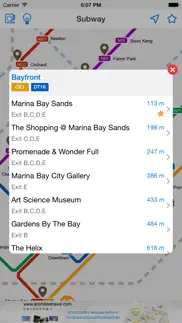 singapore travel by mrt iphone screenshot 2