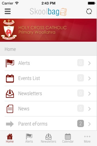 Holy Cross Primary Woollahra - Skoolbag screenshot 3
