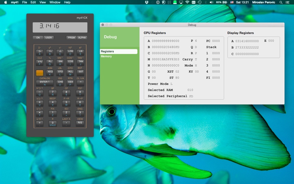 #5. my41CX (macOS) 게시자: Miroslav Perovic