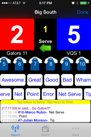 GameReporter Volleyball screenshot 2