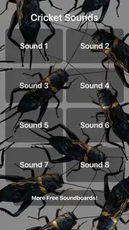 cricket sounds! iphone screenshot 1