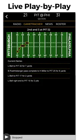 Game screenshot Pittsburgh Football Radio & Live Scores apk