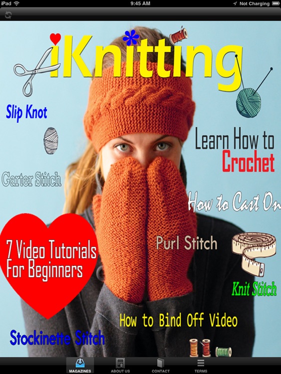 Best iKnitting Video Magazine - Learn to Crochet Made Easy Guide