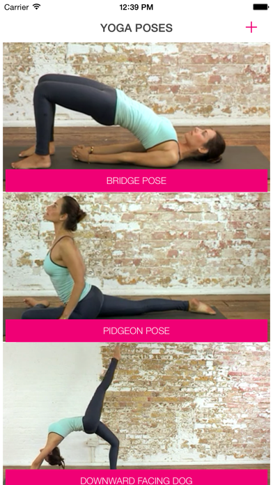 Screenshot #1 pour YOGA POSES APP