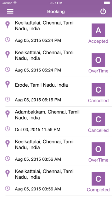 Screenshot #2 pour CallADriver