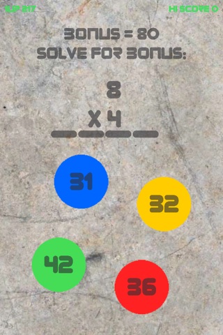 Math Tilt: Multiplication and Division - Arithmetic Quiz With Kids Pinball Style Action Game screenshot 4