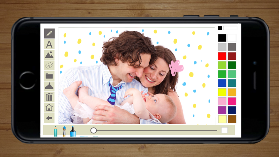 #1. Write and draw in photos (iOS) 由: Alejandro Melero Zaballos