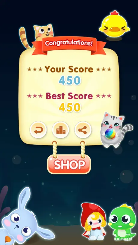 Bubble Shooter King - multiple pet shooter