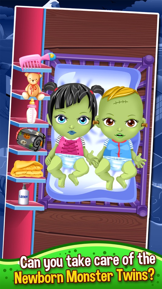 Monster Mommy's Newborn Pet Doctor - my new born baby salon & mom adventure game for kids - 1 - (iOS)