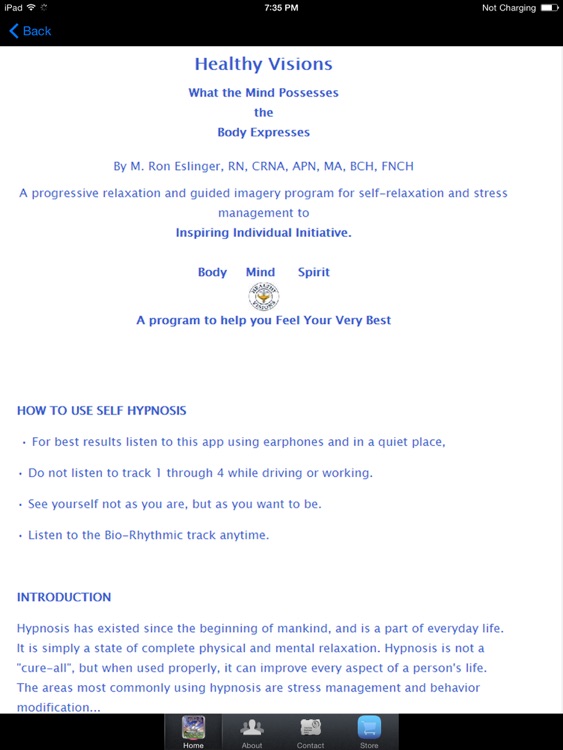 Cancer Chemotherapy and Healing Colors for iPad screenshot-3
