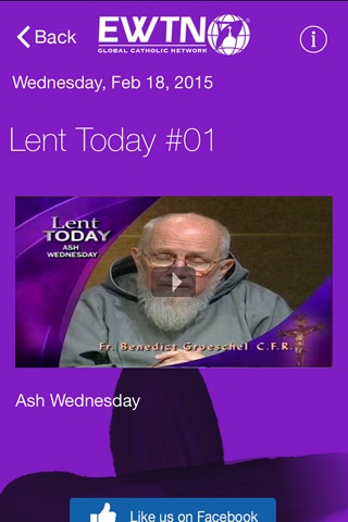 EWTN Reflections screenshot 3