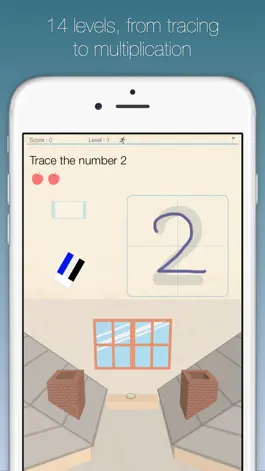 Game screenshot Handwriting Math Training for Kids apk
