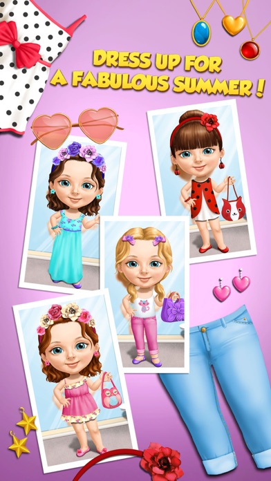 How to cancel & delete Sweet Baby Girl Summer Fun - No Ads from iphone & ipad 4