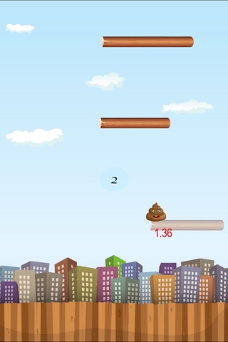 A Jumpy Poo Happy Time: Avoid the Fall screenshot 3