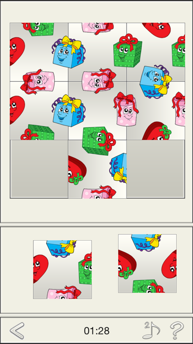 Screenshot #2 pour KidsTrickyPuzzles - Enfants puzzle d'amusement Noël Edition -